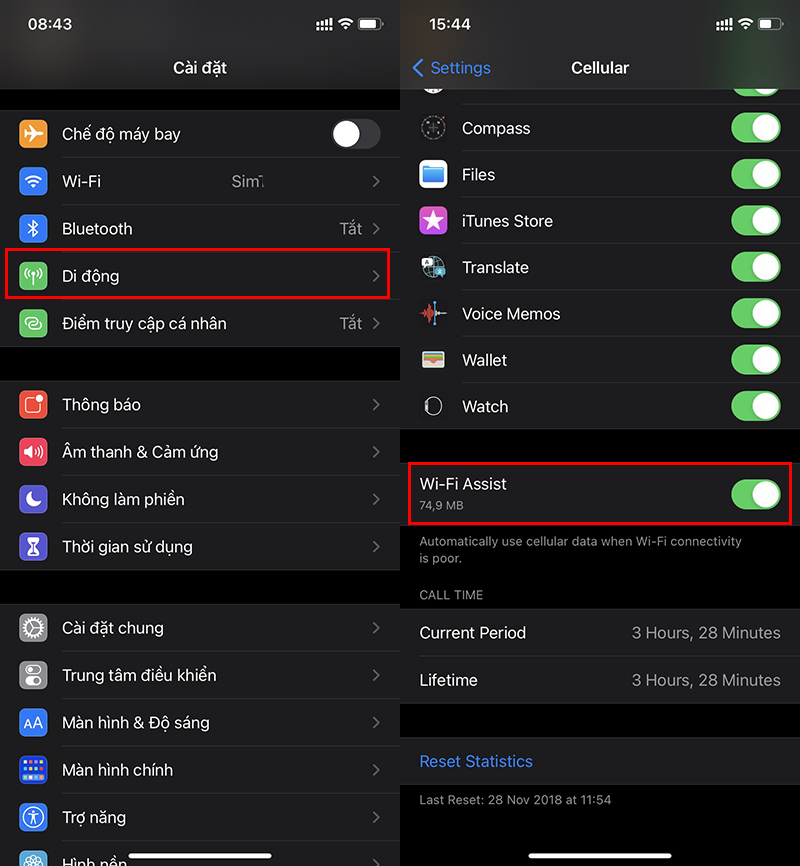 Tắt ngay tính năng vừa hao pin, tốn 4G này trên iPhone