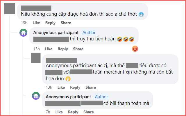 Tranh cãi chuyện dùng thẻ tín dụng hoàn tiền nhưng bị ngân hàng yêu cầu cung cấp hóa đơn giao dịch: Thực hư thế nào?- Ảnh 5.