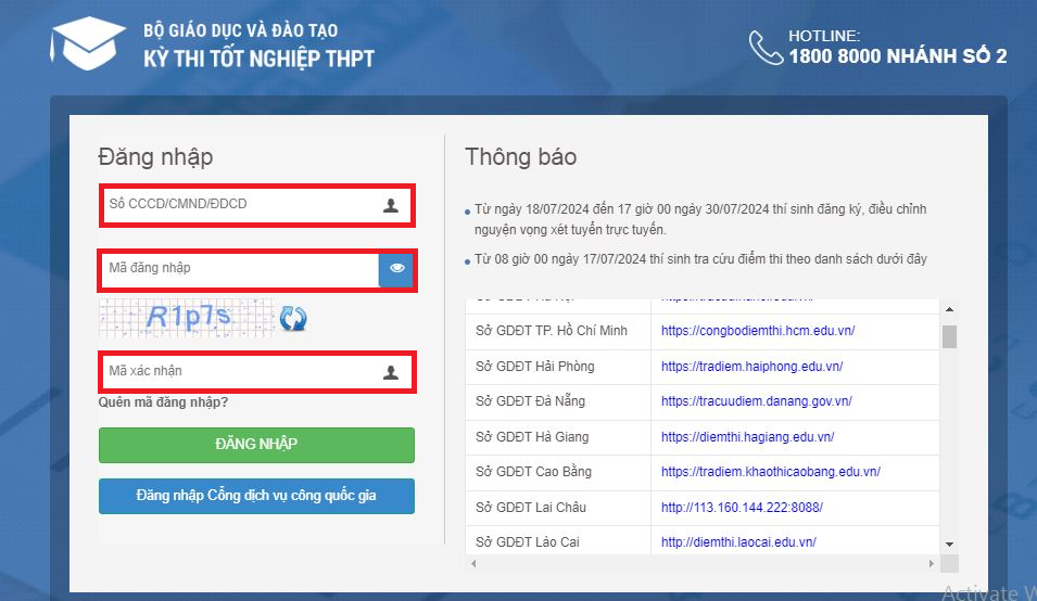 Hướng dẫn nộp lệ phí trực tuyến xét tuyển đại học 2024 - Ảnh 1.