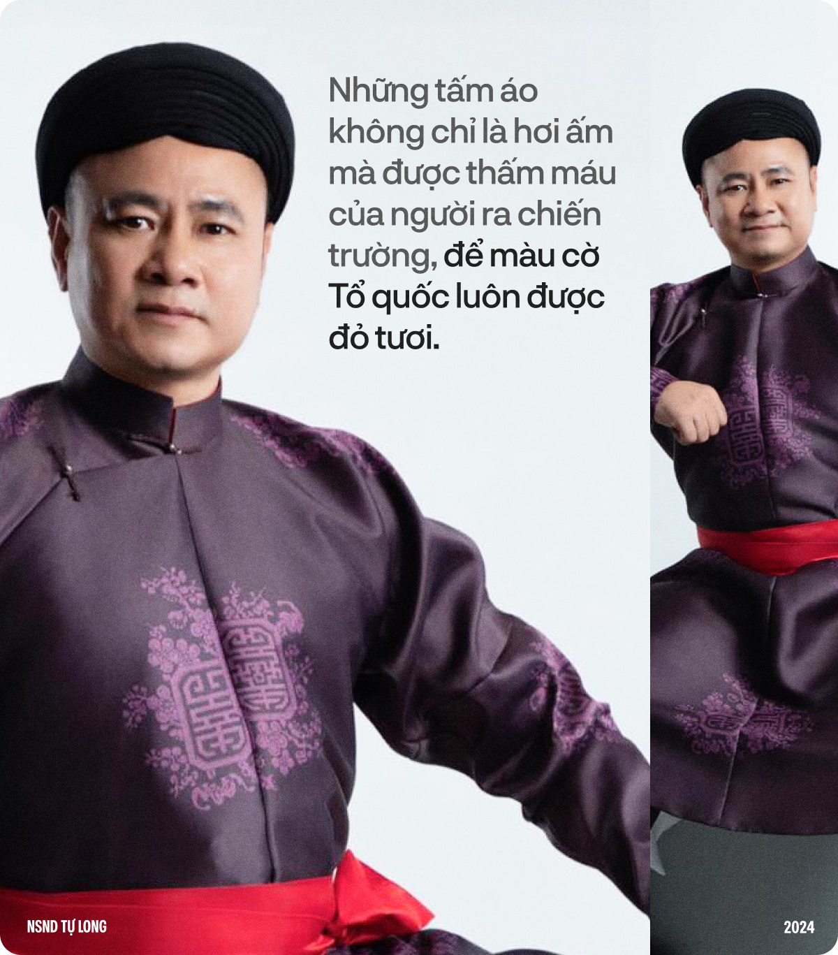 NSND Tự Long phát ngôn “nức lòng”: Văn hoá là bản chất, văn hoá là cội ...