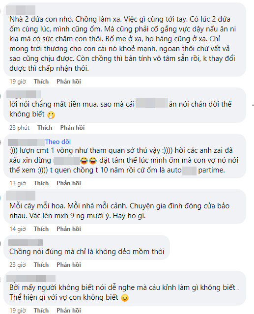 Chồng đi làm thâu đêm, vợ một mình chăm con đau ốm đọc dòng tin nhắn liền mong "được giải thoát"- Ảnh 4.