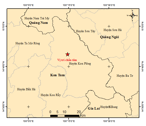 Liên tiếp xảy ra 21 trận động đất tại Kon Tum: Chuyên gia nói gì?- Ảnh 1.