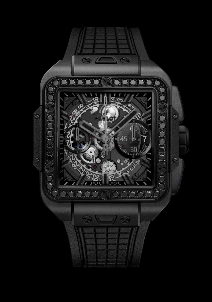 Hublot ra mắt mẫu đồng hồ đính kim cương đen- Ảnh 2.