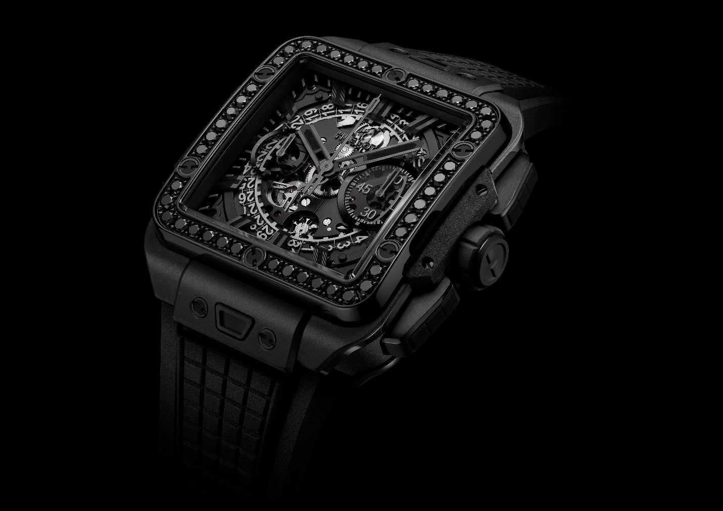 Hublot ra mắt mẫu đồng hồ đính kim cương đen- Ảnh 5.