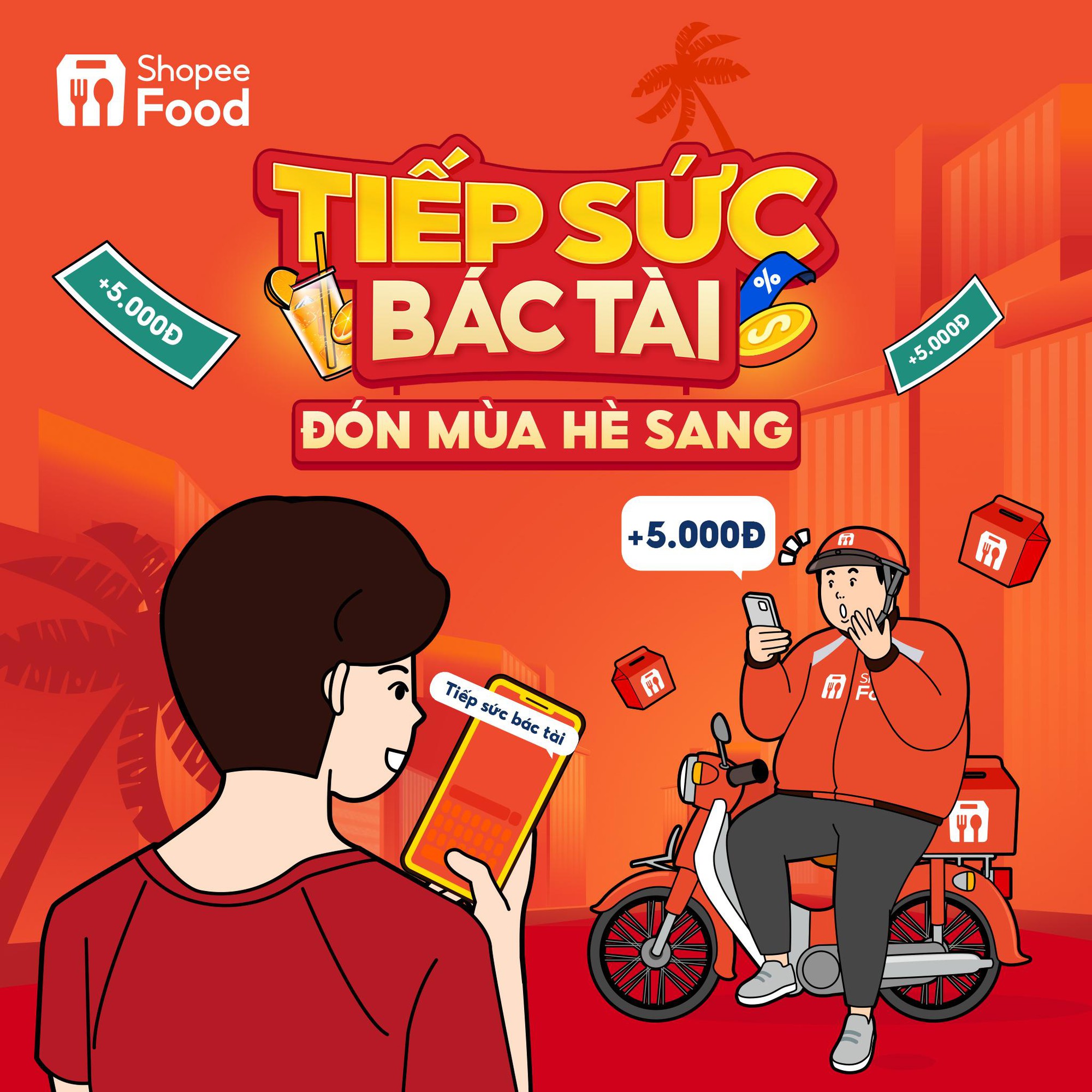 Loạt chương trình tiếp sức giúp bác tài ShopeeFood “vượt ngàn chông gai”- Ảnh 1.