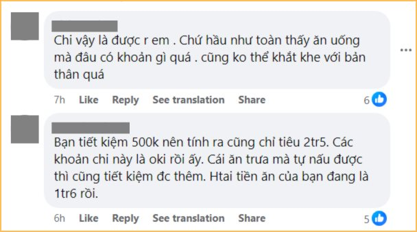 Tân sinh viên cần lấy bảng chi tiêu này làm thước đo mẫu mực: Chuẩn chỉ đâu ra đấy, vẫn dư tiền dự phòng- Ảnh 3.