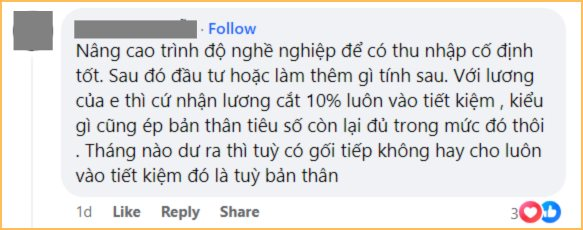 23 tuổi lương 8 triệu, không mất tiền thuê nhà vẫn chẳng tiết kiệm nổi: Cô gái được CĐM khuyên “còn trẻ đừng quá đặt nặng việc tiết kiệm” - Ảnh 6.