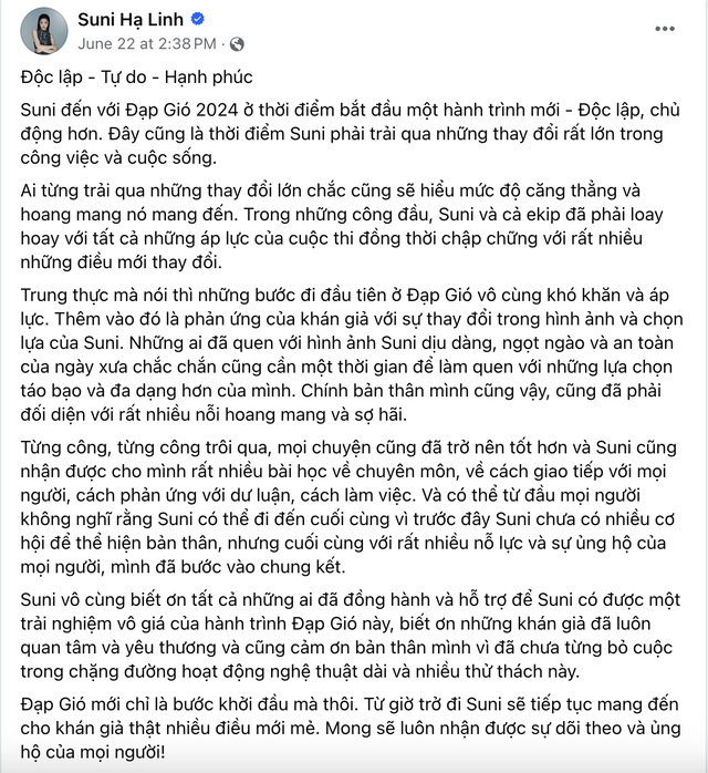 Suni Hạ Linh tại Đạp Gió: Nỗ lực thoát khỏi cái bóng của Chi Pu, vẫn trăn trở 1 điều đến tận cuối chương trình! - Ảnh 15.