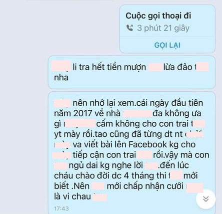 Xôn xao loạt tin nhắn mẹ chồng hăm doạ con dâu vì phốt chồng ngoại tình trên mạng: Có bầu trước mà dám nói đạo lý? - Ảnh 4.