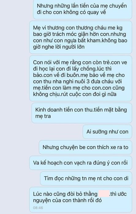 Xôn xao loạt tin nhắn mẹ chồng hăm doạ con dâu vì phốt chồng ngoại tình trên mạng: Có bầu trước mà dám nói đạo lý? - Ảnh 1.