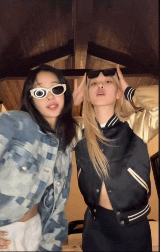 Rosé đến hẳn biệt thự của Lisa để quẩy ROCKSTAR: Nhảy thì ít mà ôm thì nhiều! - Ảnh 2.
