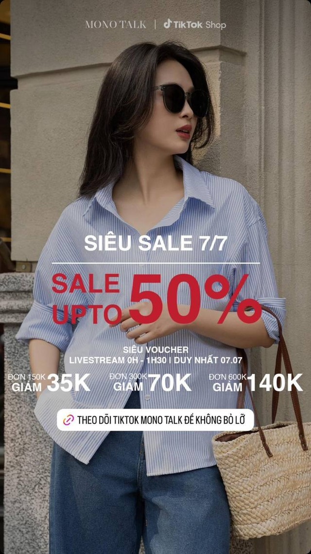 B&atilde;o sale 7/7: Loạt shop thời trang giảm gi&aacute; đậm l&ecirc;n tới 70%, chị em sắm đồ h&egrave; &ldquo;thả ga&rdquo; - Ảnh 13.