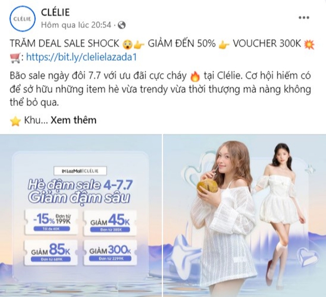 B&atilde;o sale 7/7: Loạt shop thời trang giảm gi&aacute; đậm l&ecirc;n tới 70%, chị em sắm đồ h&egrave; &ldquo;thả ga&rdquo; - Ảnh 7.