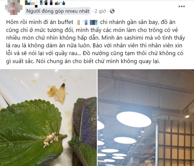 Một loạt nhà hàng buffet liên tục dính phốt: Người tố nhân viên đuổi khách, kẻ ăn xong nhập viện cấp cứu - Ảnh 1.
