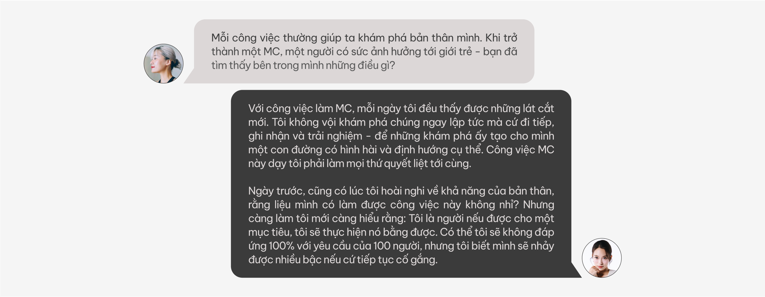 Khánh Vy: Tôi nghĩ về danh tiếng của mình, là đi kèm với sự uy tín chứ không phải sự nổi tiếng - Ảnh 2.