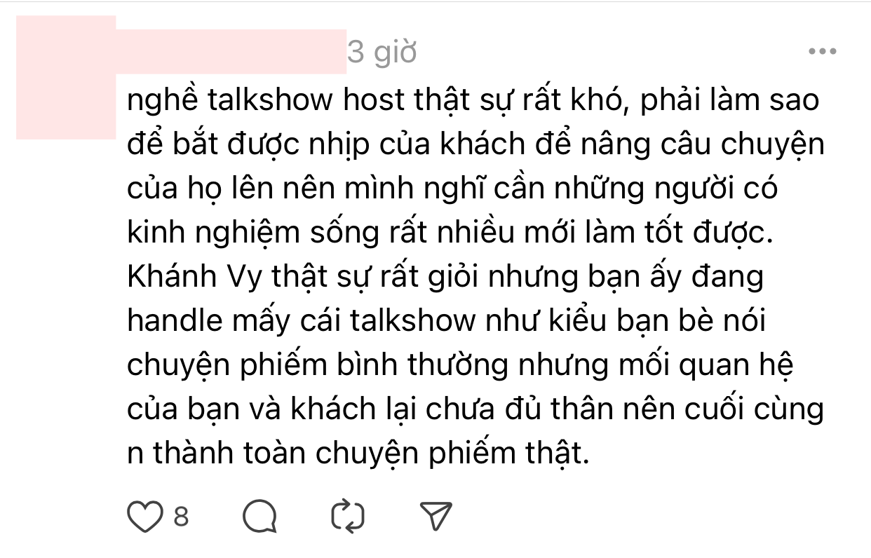 Khánh Vy gồng, thảo mai và văn mẫu khi làm MC cho podcast của Anh Trai Vượt Ngàn Chông Gai? - Ảnh 3.