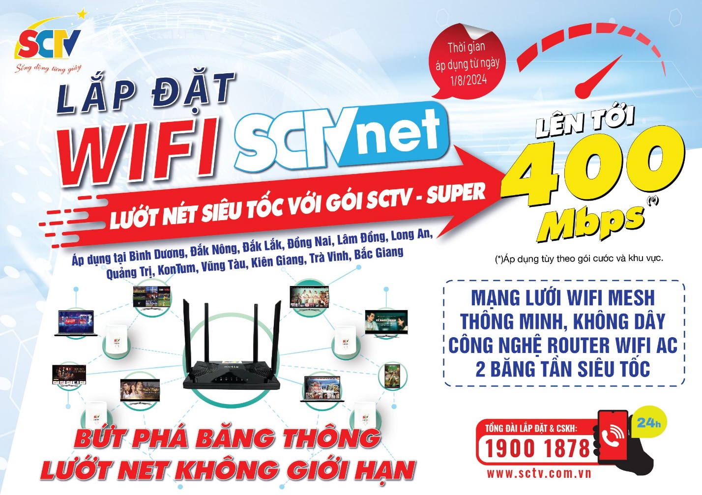 SCTV nâng tốc độ Internet  giai đoạn 2 cho khách hàng nâng cao chất lượng- Ảnh 2.