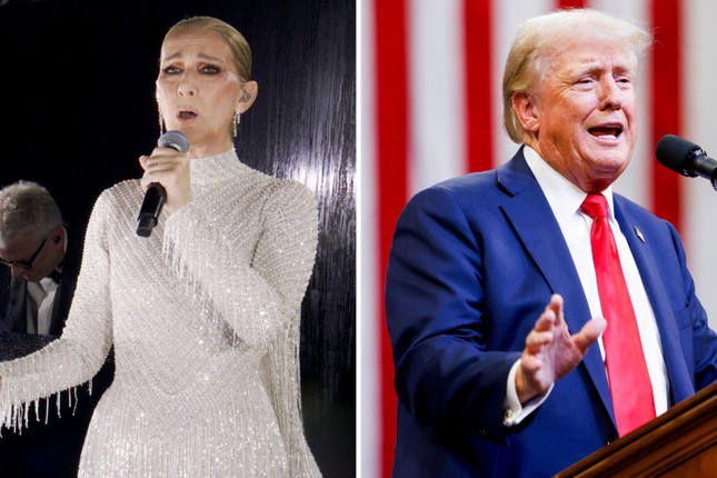 Celine Dion chỉ trích ông Trump- Ảnh 1.