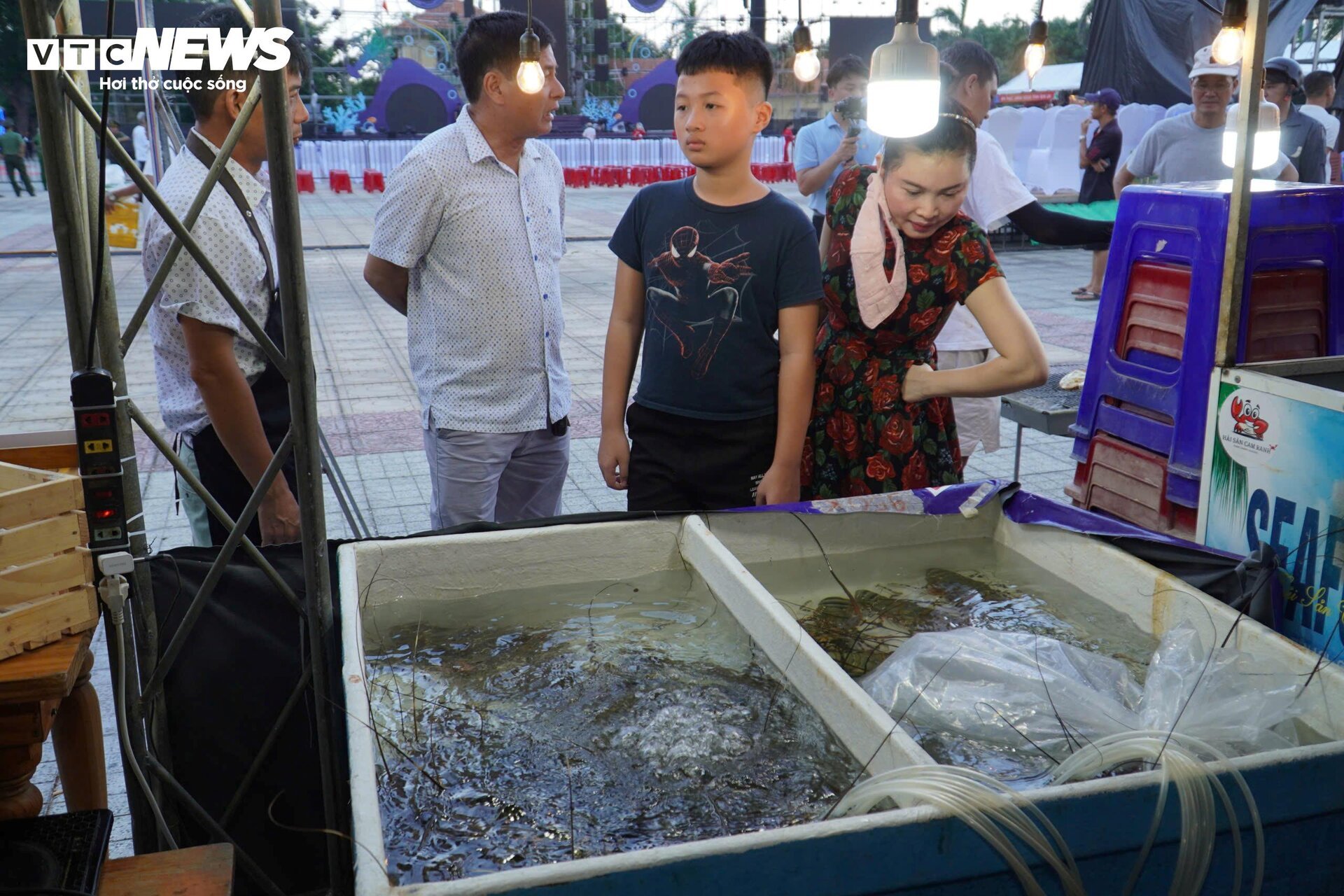 8 ngày lễ hội tôm hùm tại Cam Ranh: Chỉ thấy cá viên chiên, xiên que- Ảnh 5.