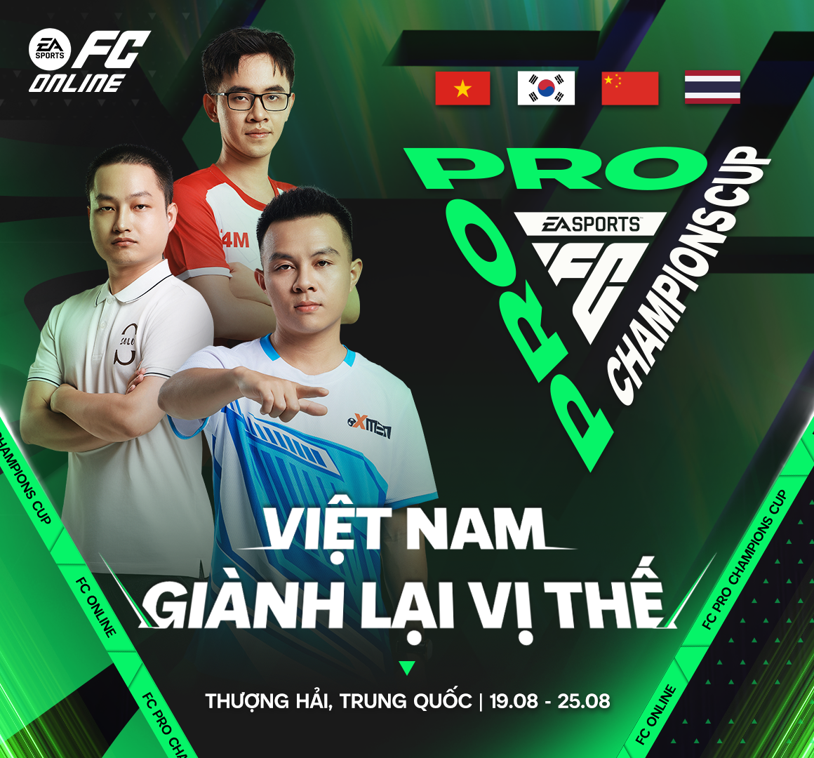 3 đội tuyển FC Online Việt Nam tham dự giải đấu Esports quốc tế lớn nhất năm 2024- Ảnh 1.