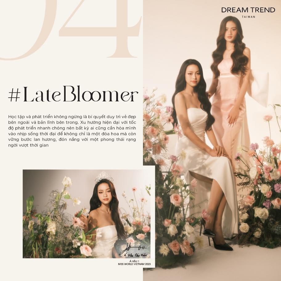 Dream Trend Việt Nam x Miss World Việt Nam: Late Bloomer - sức hút từ những bông hoa nở muộn- Ảnh 6.