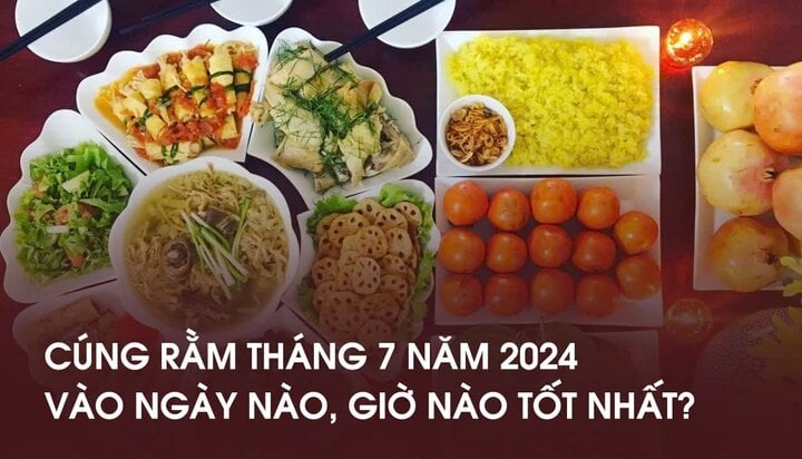 Cúng rằm tháng 7 năm 2024 vào ngày nào, giờ nào tốt nhất?- Ảnh 1.