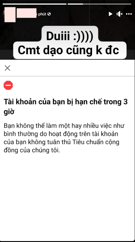 Khoá bình luận tránh 