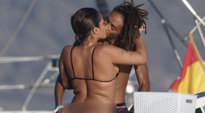 Photos of Will Smith's son "cheating" behind his girlfriend's back for 4 years revealed - Photo 1.