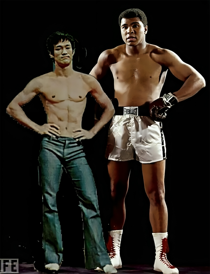 Sức mạnh Lý Tiểu Long có đủ xứng tầm so tài huyền thoại Muhammad Ali?- Ảnh 2.