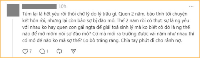 Tranh cãi bùng nổ quanh chuyện “tình phí”: Con gái có thể sinh con nên con trai có nghĩa vụ “bao trọn”, không chịu nghĩa là yêu không thật lòng?- Ảnh 4.