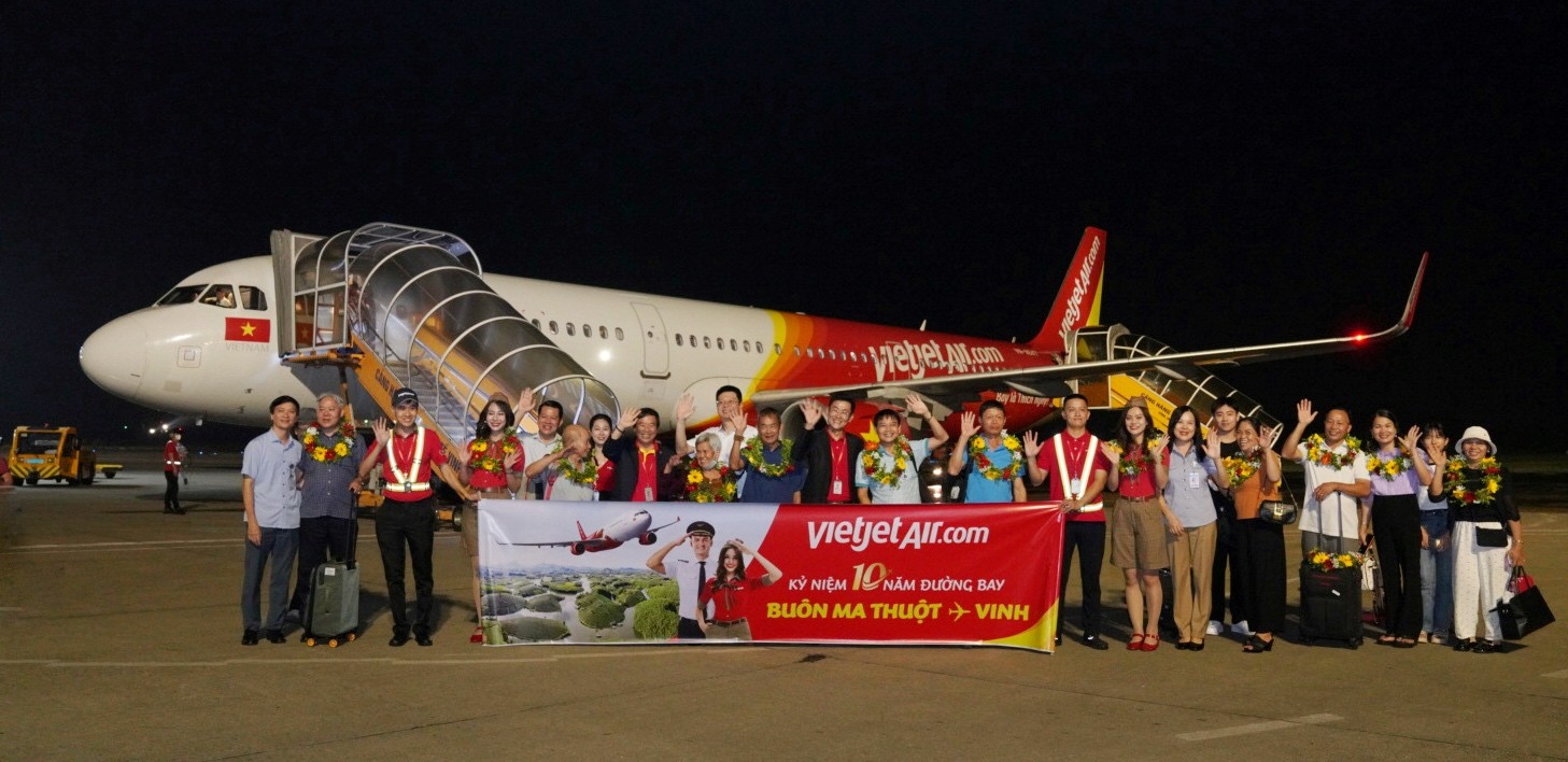 Vietjet và hành trình 10 năm kết nối Buôn Ma Thuột - Vinh với hơn 5.000 chuyến bay- Ảnh 4.