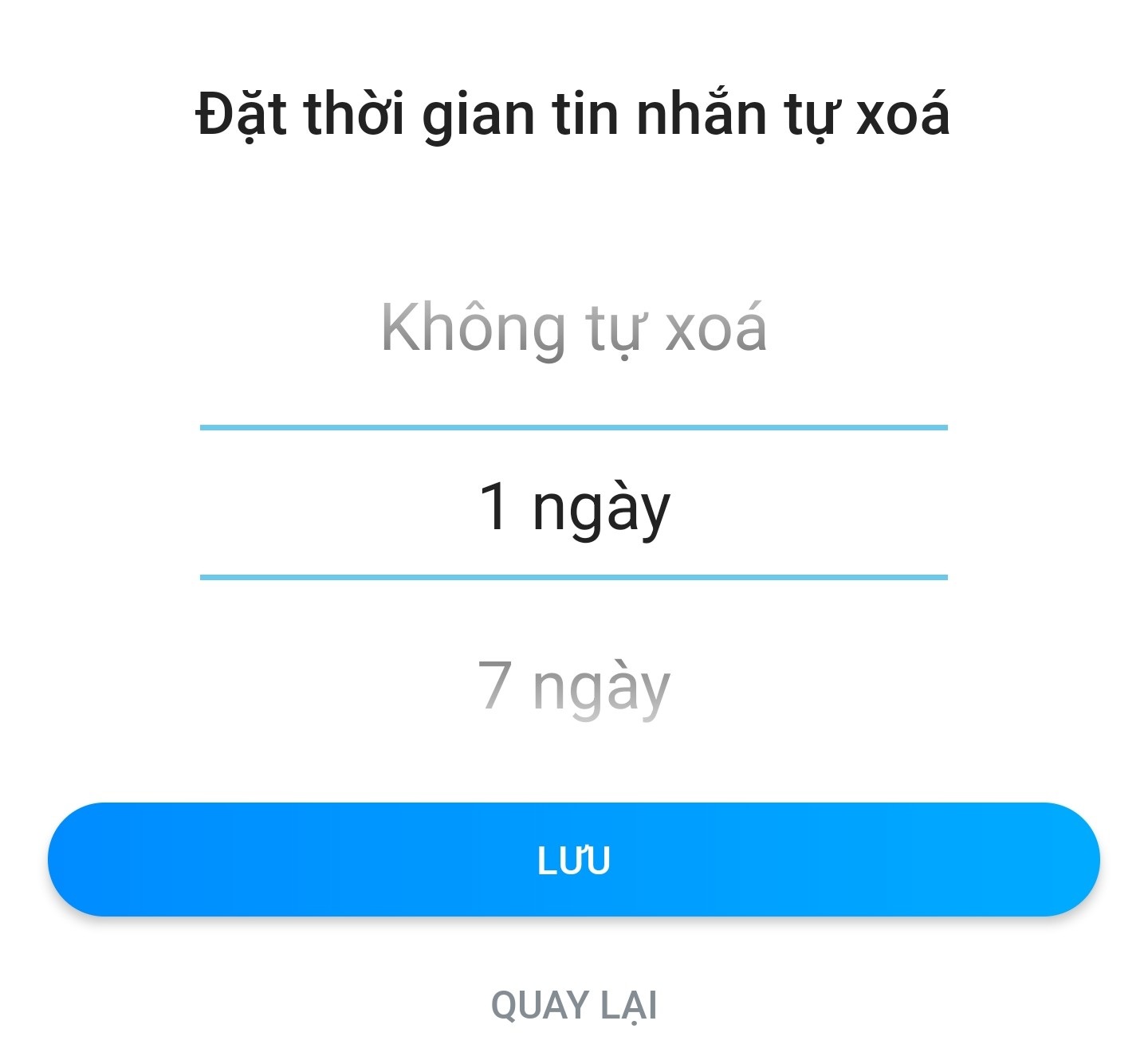 Cách bật tính năng "siêu bảo mật"  trên Messenger và Zalo: Gửi tin nhắn tự động xoá, gửi thông báo khi người nhận chụp màn hình tin nhắn- Ảnh 6.