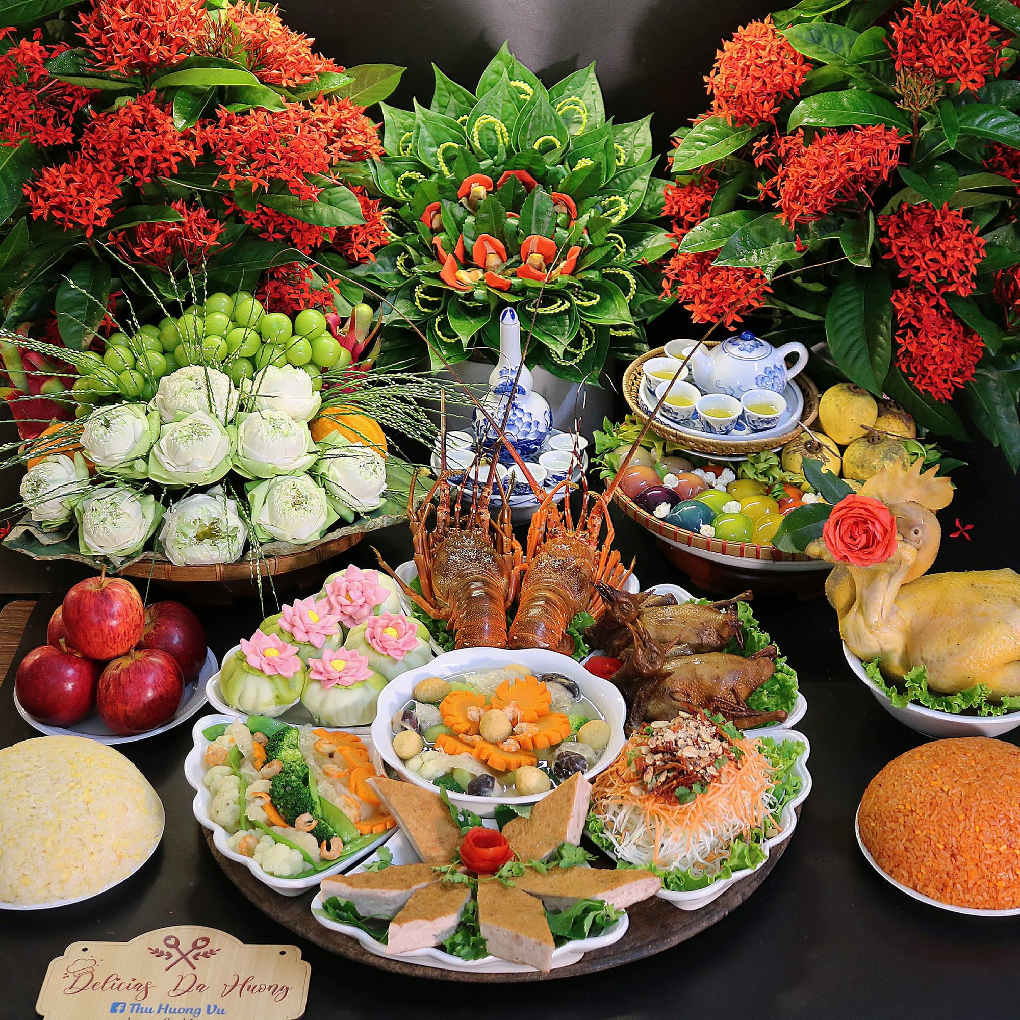 Ngắm 6 m&acirc;m c&uacute;ng Rằm th&aacute;ng 7 đong đầy t&acirc;m &yacute;, tr&agrave;n trề y&ecirc;u thương trong ng&agrave;y lễ Vu Lan- Ảnh 3.