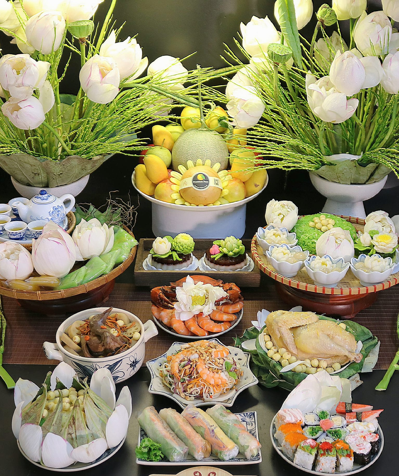 Ngắm 6 m&acirc;m c&uacute;ng Rằm th&aacute;ng 7 đong đầy t&acirc;m &yacute;, tr&agrave;n trề y&ecirc;u thương trong ng&agrave;y lễ Vu Lan- Ảnh 7.