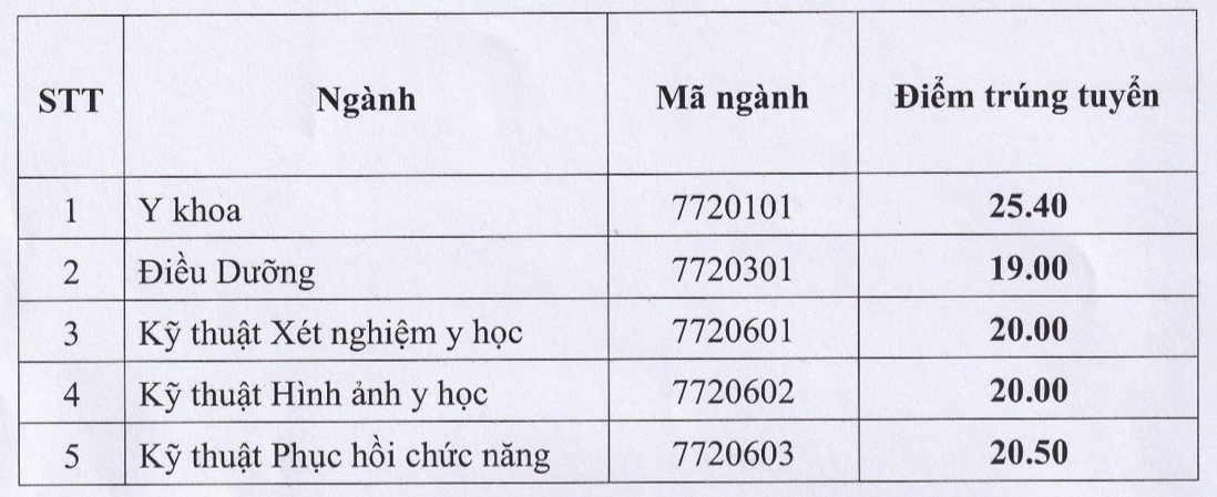 Điểm chuẩn các trường Y Dược 2024 đồng loạt tăng 1-3 điểm- Ảnh 3.