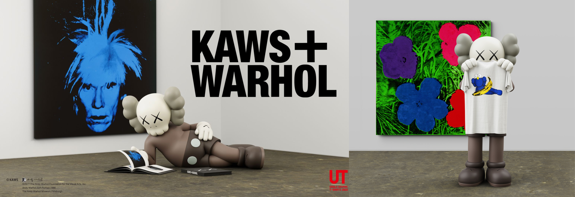 UNIQLO sorgt mit neuer T-Shirt-Kollektion für Aufregung: Das KAWS-Phänomen kehrt zurück, um mit der Pop-Art-Legende Andy Warhol zusammenzuarbeiten – Foto 1.