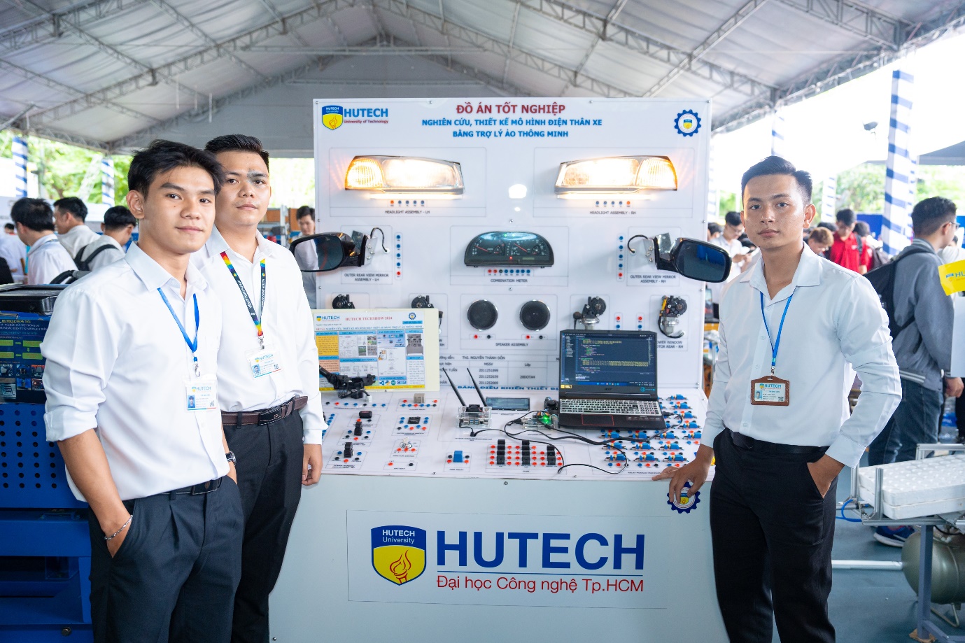 Hơn 200 đồ án của sinh viên HUTECH được doanh nghiệp đánh giá cao- Ảnh 2.