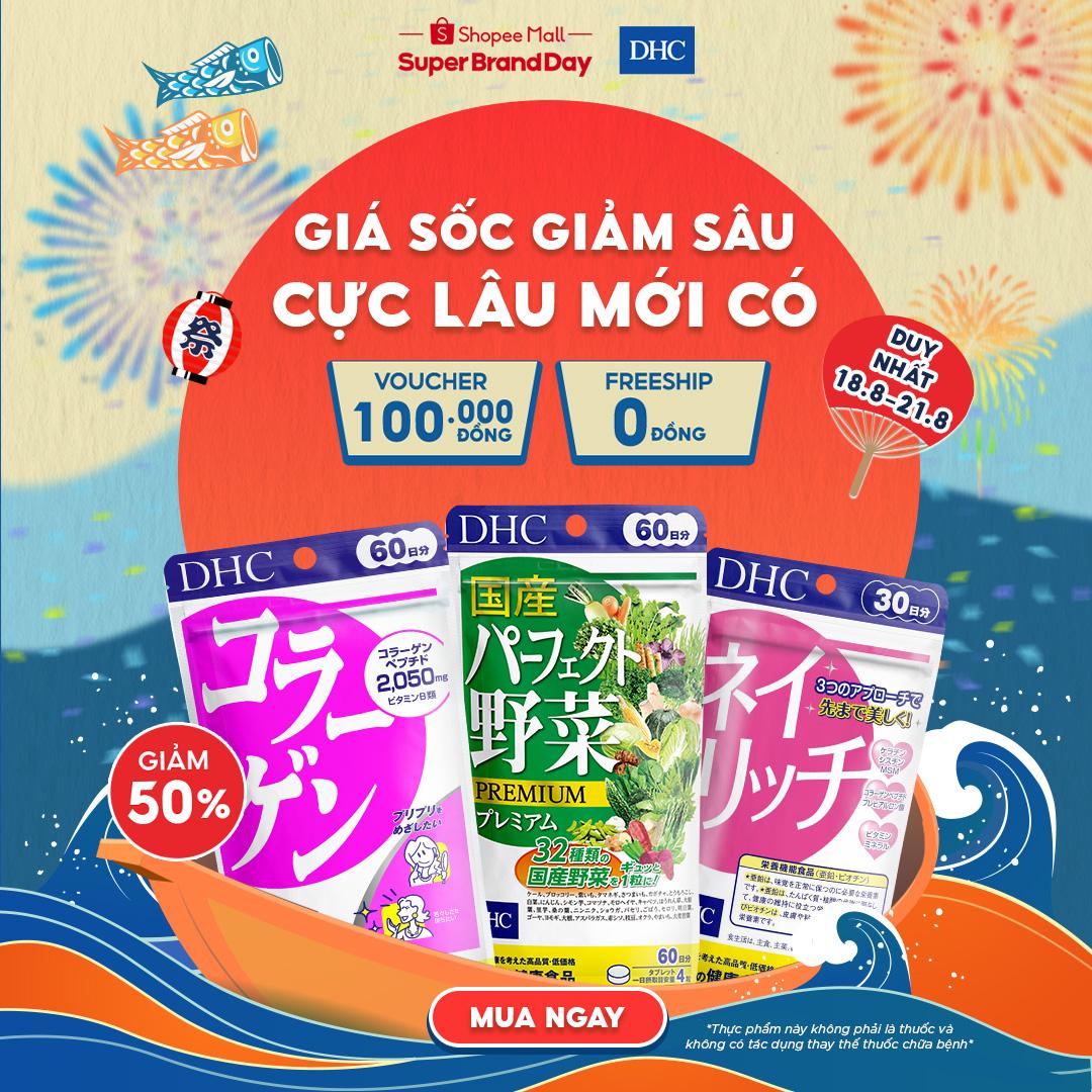 Ngày hội siêu thương hiệu: DHC cùng hàng loạt thương hiệu Nhật Bản tung deal 50%- Ảnh 3.