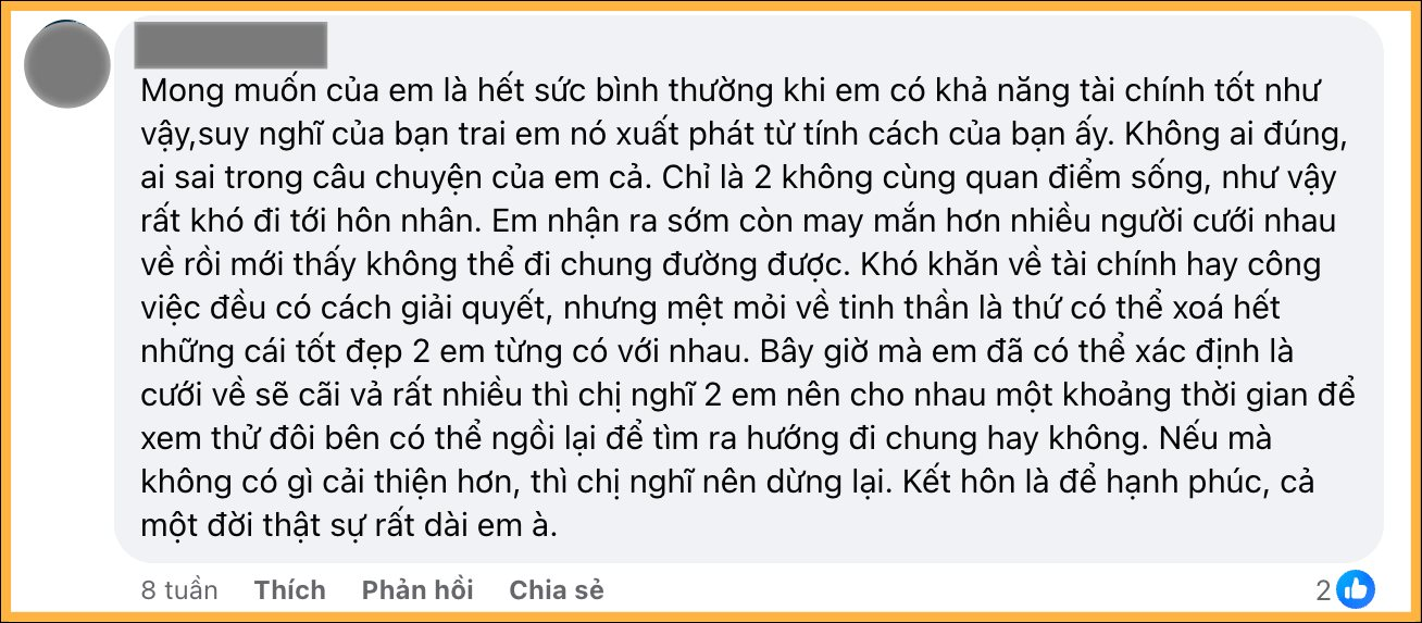 25 tuổi kiếm 60 triệu/tháng, sổ tiết kiệm 1 tỷ đồng cảm thấy bế tắc với bạn trai sống an phận vì đã có phần thừa kế nhà 9 tỷ- Ảnh 8.