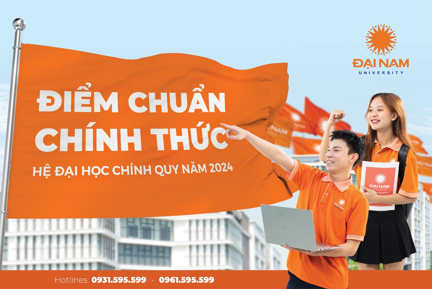 Trường đại học có quỹ học bổng 55 tỷ đồng cho tân sinh viên công bố điểm chuẩn- Ảnh 1.