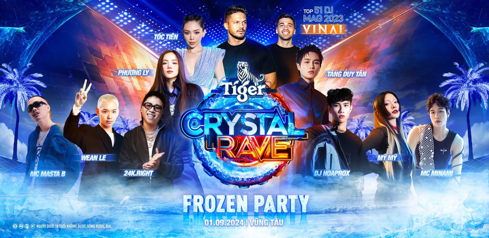 Sau vô số tâm thư từ cộng đồng mạng, Tiger Crystal Rave đã mang đại tiệc "băng-nước" quay lại Vũng Tàu- Ảnh 2.