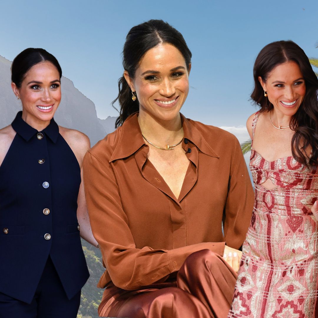 Fan hoàng gia nghi ngờ Meghan sử dụng tóc giả để hoàn thiện vẻ ngoài trong  chuyến thăm Colombia