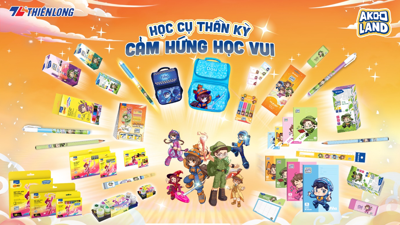 Thiên Long tiên phong phát triển thế giới học cụ thần kỳ Akooland- Ảnh 3.