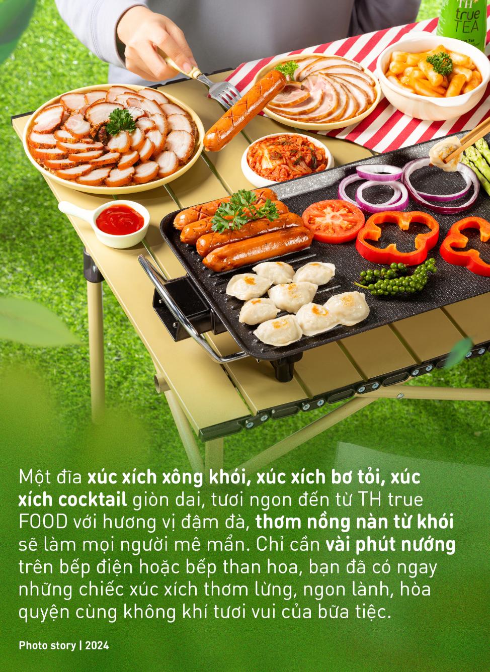 Cùng TH true FOOD biến tấu những món ăn ngon, tiện lợi cho bữa tiệc ngoài trời- Ảnh 5.