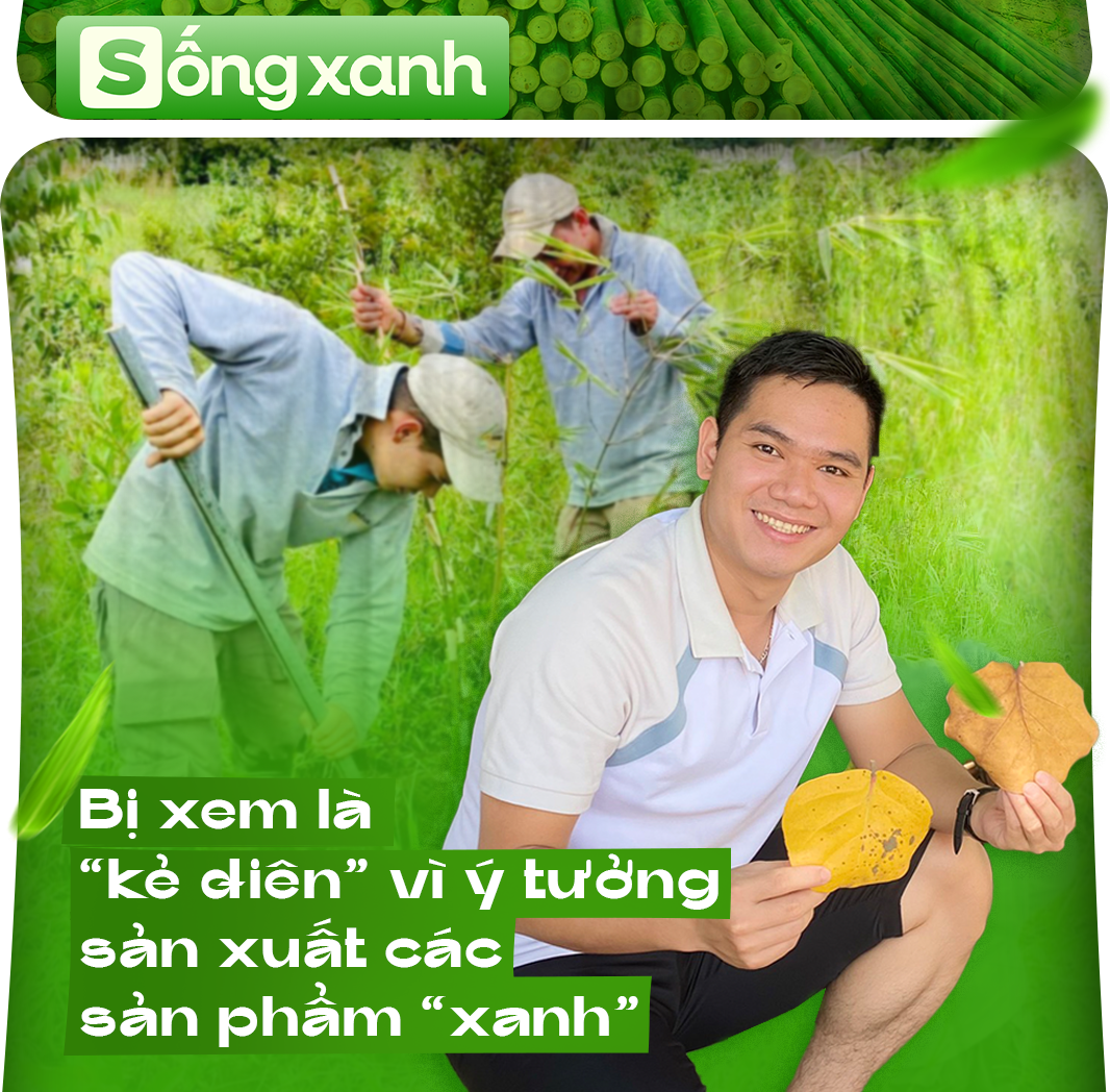 Khởi nghiệp bằng nguyên liệu "xanh", chàng trai có trong tay 5 "không", bị xem là "kẻ điên"- Ảnh 1.