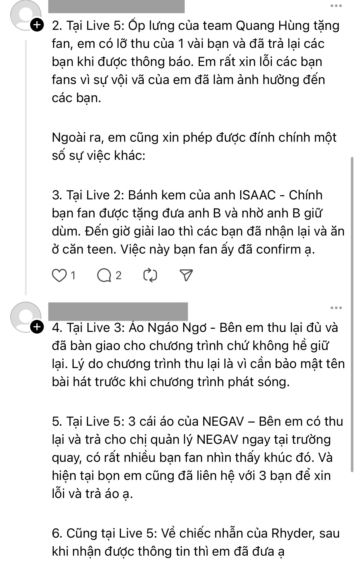 Nhân viên điều phối ghi hình show Anh Trai Say Hi thừa nhận lạm quyền ...