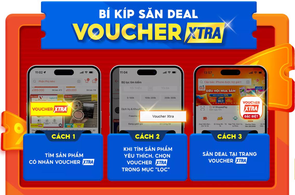 “Ting ting” lương về, sắm đồ đi chơi lễ với voucher 1 triệu đồng, phí ship 0 đồng trên Shopee- Ảnh 3.