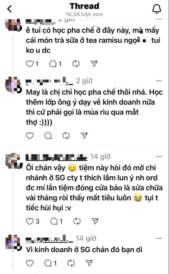 Lạ đời chủ chủ tiệm trà sữa tự nhận 