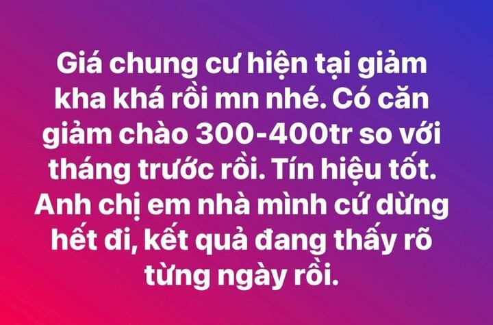 Làn sóng rủ nhau dừng mua nhà tiếp diễn, nhiều căn hộ hạ giá vẫn không bán được- Ảnh 1.