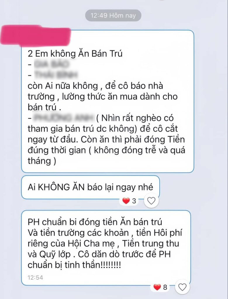 Cô giáo nói học sinh "nhìn rất nghèo": Phòng GD chỉ đạo kiểm tra, nếu đúng sẽ cho thôi làm chủ nhiệm- Ảnh 1.